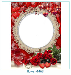 cadre photo fleur 1468