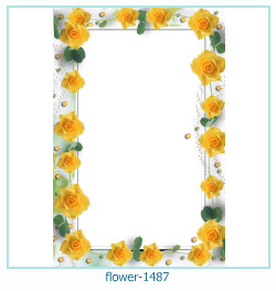 cadre photo fleur 1487