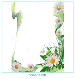 cadre photo fleur 1490