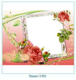 cadre photo fleur 1491