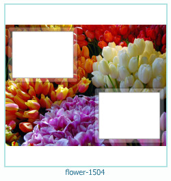 cadre photo fleur 1504