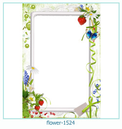cadre photo fleur 1524