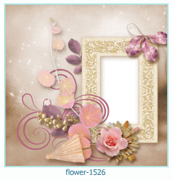 cadre photo fleur 1526