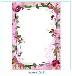 cadre photo fleur 1533