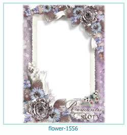 cadre photo fleur 1556