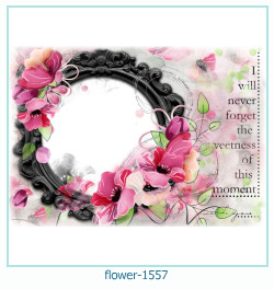 cadre photo fleur 1557