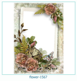 cadre photo fleur 1567