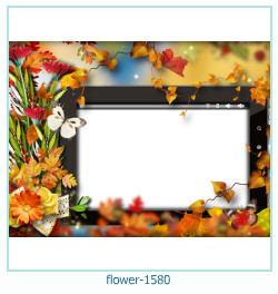 cadre photo fleur 1580