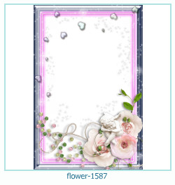 cadre photo fleur 1587