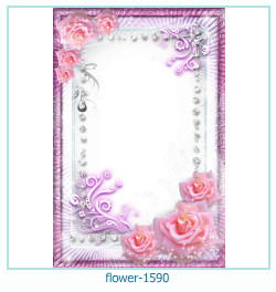 cadre photo fleur 1590