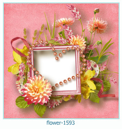 cadre photo fleur 1593