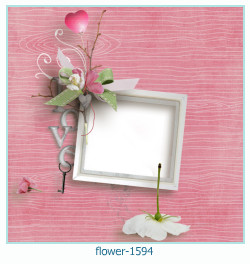 cadre photo fleur 1594