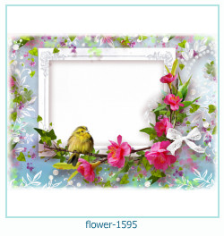 cadre photo fleur 1595
