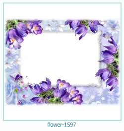 cadre photo fleur 1597