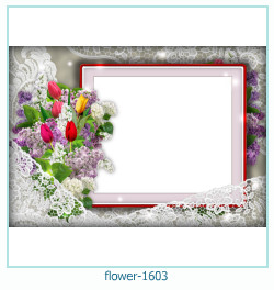 cadre photo fleur 1603