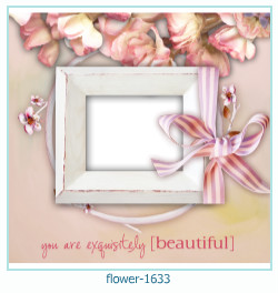 cadre photo fleur 1633