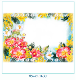 cadre photo fleur 1639