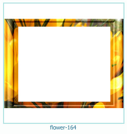 cadre photo fleur 164