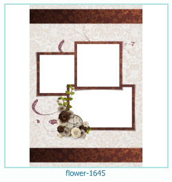 cadre photo fleur 1645