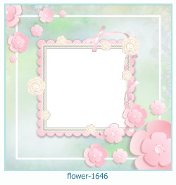 cadre photo fleur 1646