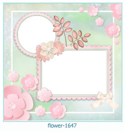 cadre photo fleur 1647