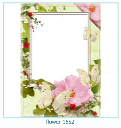 cadre photo fleur 1652