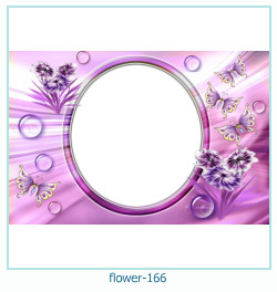 cadre photo fleur 166