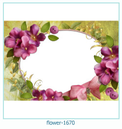cadre photo fleur 1670