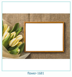 cadre photo fleur 1681