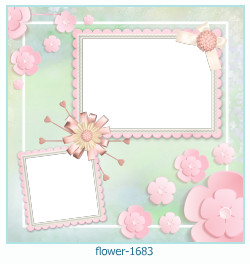 cadre photo fleur 1683