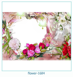 cadre photo fleur 1684