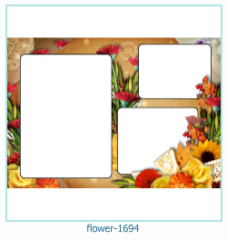cadre photo fleur 1694