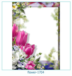 cadre photo fleur 1704