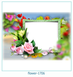 cadre photo fleur 1706