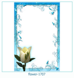 cadre photo fleur 1707