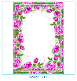 cadre photo fleur 1713