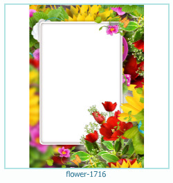 cadre photo fleur 1716