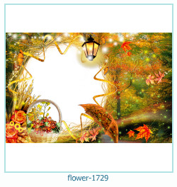 cadre photo fleur 1729