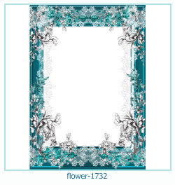 cadre photo fleur 1732