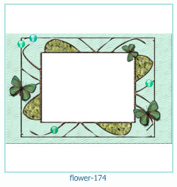 cadre photo fleur 174