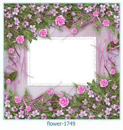 cadre photo fleur 1749