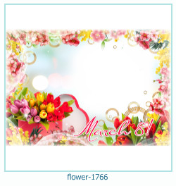 cadre photo fleur 1766