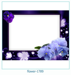 cadre photo fleur 1789