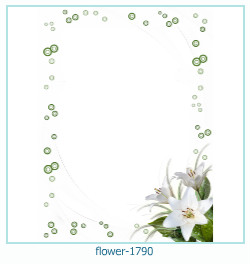 cadre photo fleur 1790