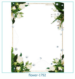 cadre photo fleur 1792