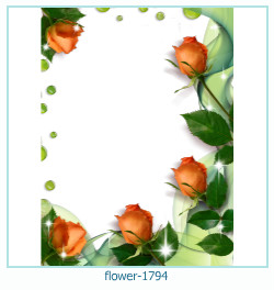 cadre photo fleur 1794