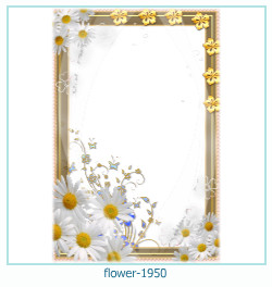cadre photo fleur 1950
