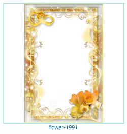cadre photo fleur 1991
