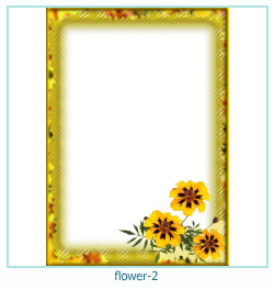 cadre photo fleur 2