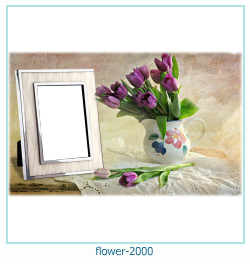 cadre photo fleur 2000